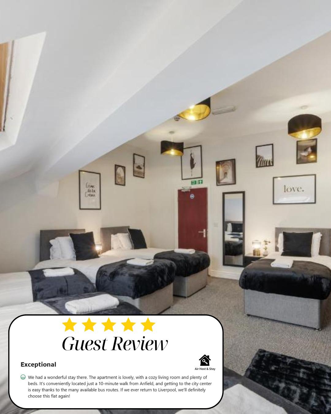 Anfield Cosy Stays | Sleeps 145